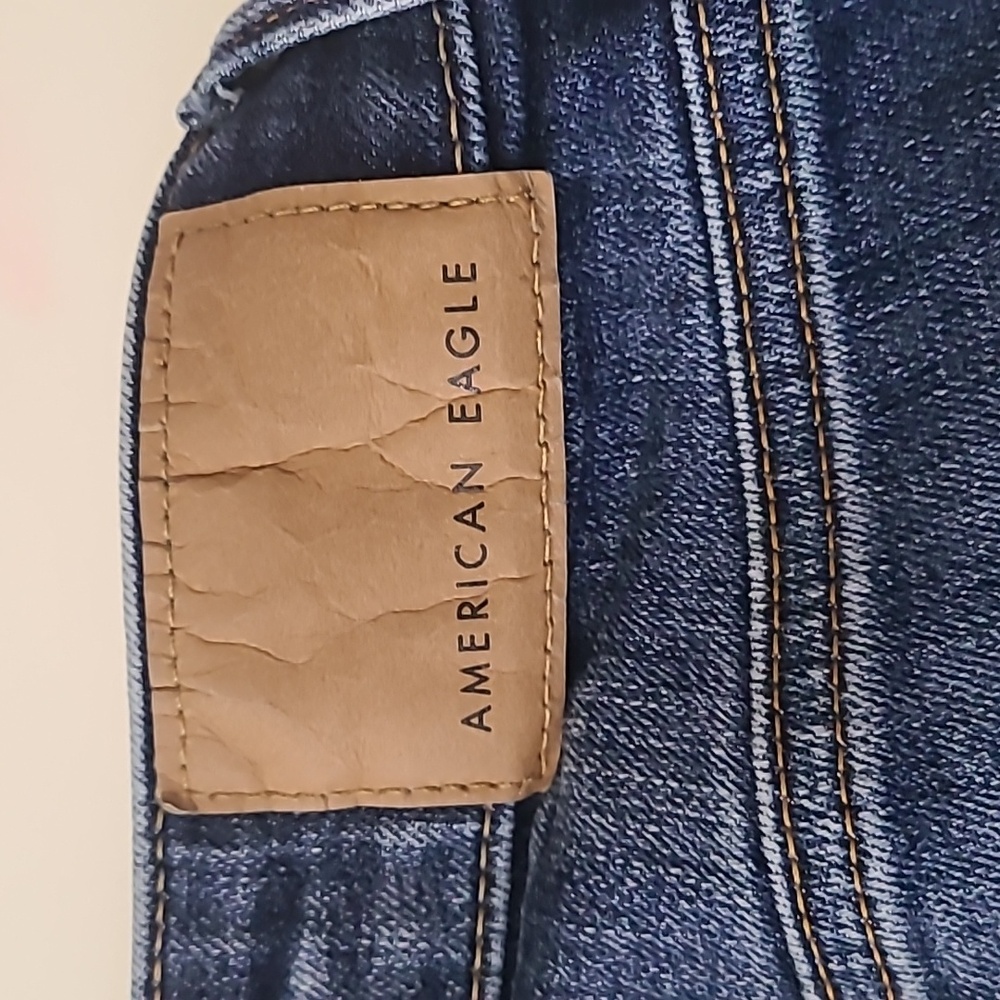 American Eagle Outfitters Women Jeans 26x28 Blue Slim Airflex+Temp Tech Skinny - Picture 6 of 11